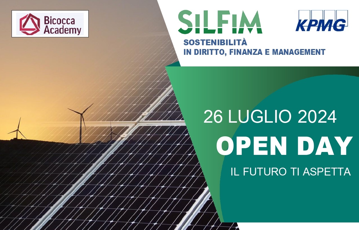 Master in Sostenibilità SiLFiM – Partecipa all’Open Day del 26 luglio 