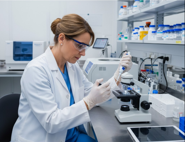 foto Tecnico di laboratorio esperto in diagnostica tissutale e molecolare 