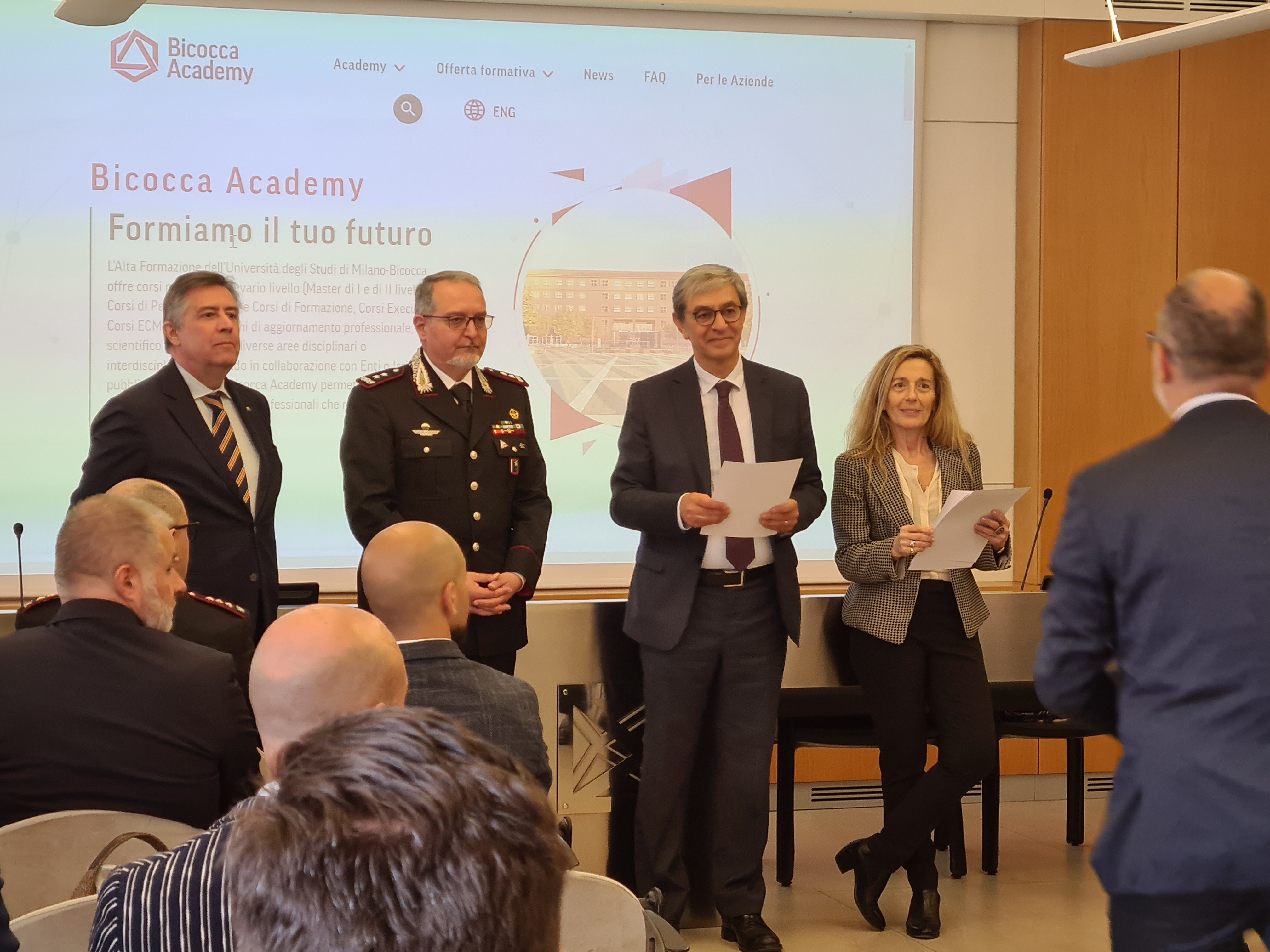 foto Mezzanzanica con sfondo sito bicocca
