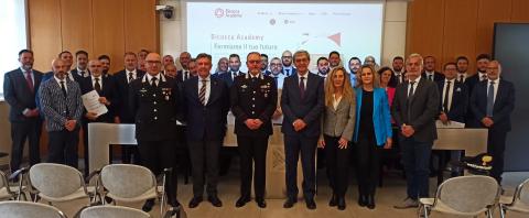 Consegna dei diplomi ai Carabinieri