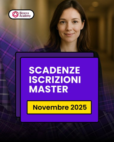 Scadenze master di novembre