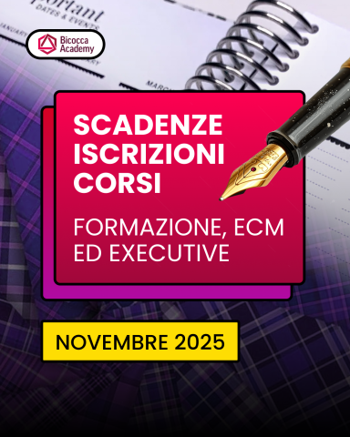 Scadenze corsi di novembre